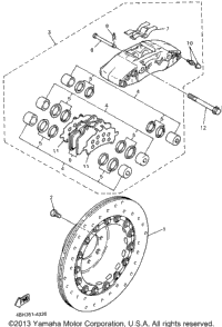 Front Brake Caliper