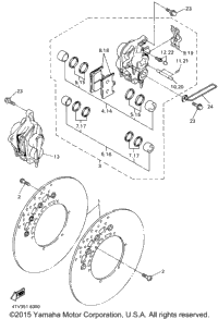 Front Brake Caliper