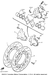 Front Brake Caliper