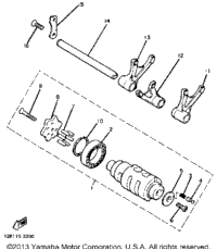 Shift Cam Fork