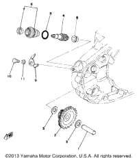 Tachometer Gear