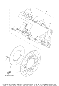 Rear Brake Caliper