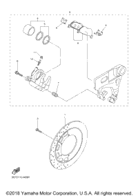 Rear Brake Caliper