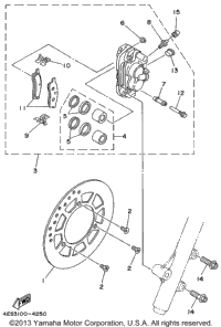 Front Brake Caliper