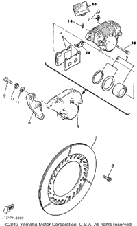 Rear Brake Caliper