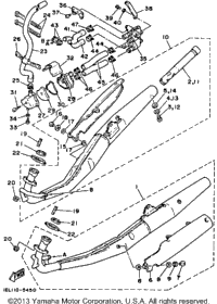 Exhaust Rz350nc