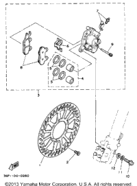 Front Brake Caliper