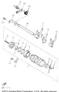 Shift Cam Fork