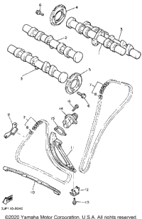 Camshaft Chain California Model Only