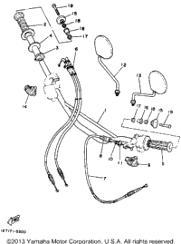 Handlebar - Cable