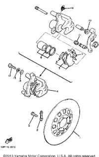 Front Brake Caliper