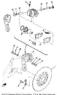 Rear Disc Brake - Caliper