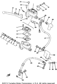 Master Cylinder - Brake Hose
