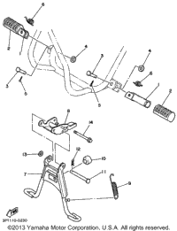Stand Footrest