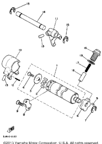 Shift Cam Fork Dt80h - J - K