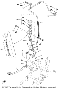 Brake Pedal - Rear Master Cylinder