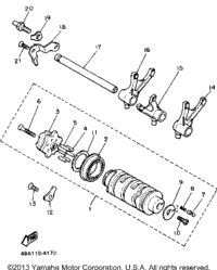 Shift Cam Fork
