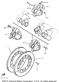 Front Brake Caliper