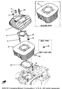 Cylinder Head - Cylinder 250B - C-400B - C