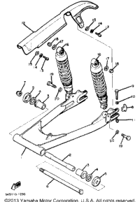 Rear Arm Suspension Xj550h J K