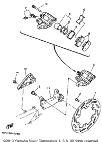 Rear Brake Caliper