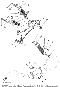 Swing Arm - Rear Shocks