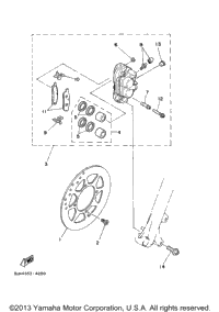 Front Brake Caliper