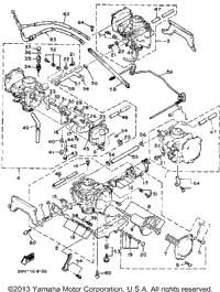 Carburetor Non California Model
