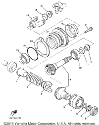 Middle Drive Gear
