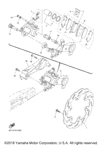 Rear Brake Caliper