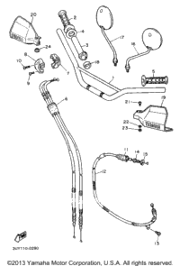 Steering Handle Cable
