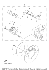 Rear Brake Caliper
