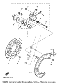 Front Brake Caliper