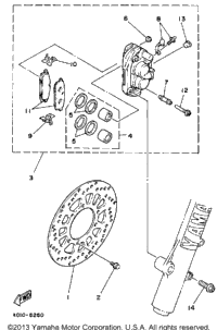 Front Brake-Caliper