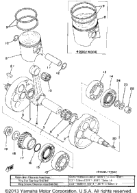 Crank - Piston