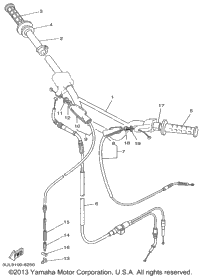 Steering Handle Cable