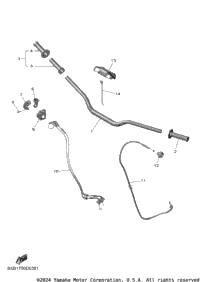 Steering Handle & Cable