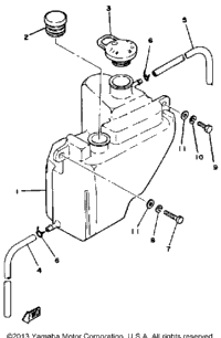 Oil Tank Mx100h - J - K