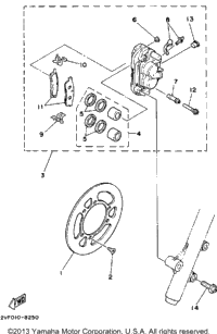 Front Brake Caliper
