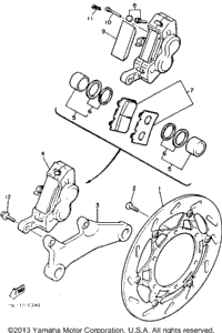 Rear Brake Caliper