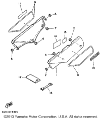 Side Cover Xt350sc