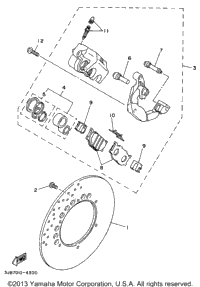Front Brake Caliper