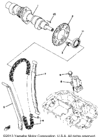 Camshaft - Chain Tensioner