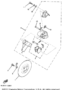 Front Brake - Caliper