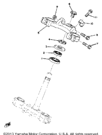 Steering Yz125d