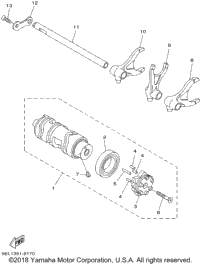 Shift Cam Fork