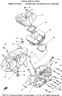 Crankcase - Cylinder