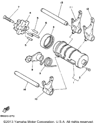 Shift Cam Fork