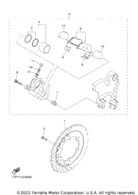Rear Brake Caliper