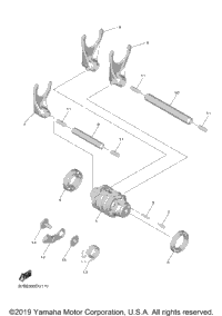 Shift Cam Fork